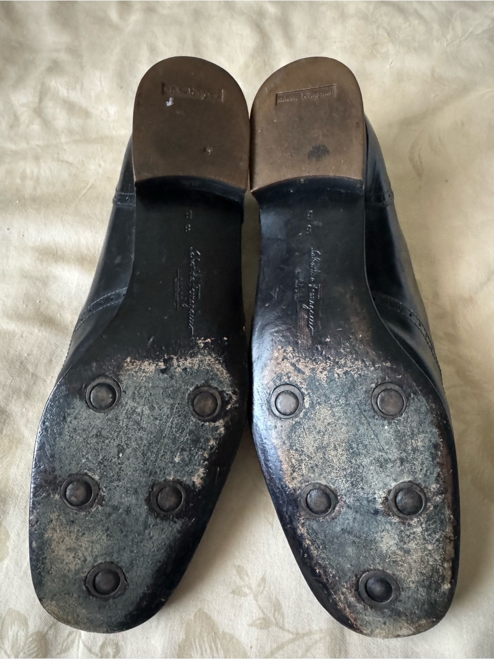 Salvatore Ferragamo Black Leather Kiltie Tassel Loafers - Picture 5 of 5